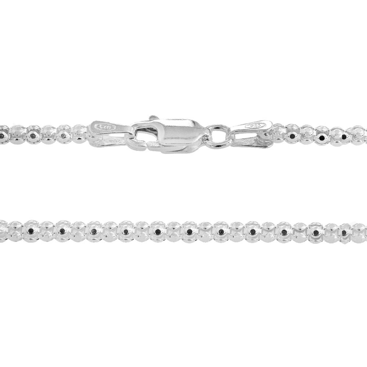 CHOKER P925 PIPOCA DIAMANTADA 1,5MM