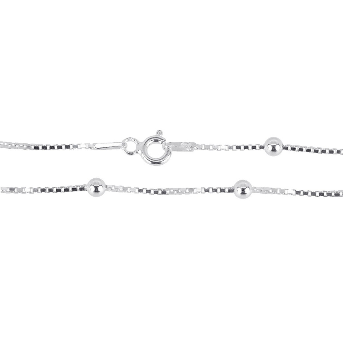 CHOKER P925 VENEZIANA COM BOLINHA DE 2,9MM TAMANHO:40