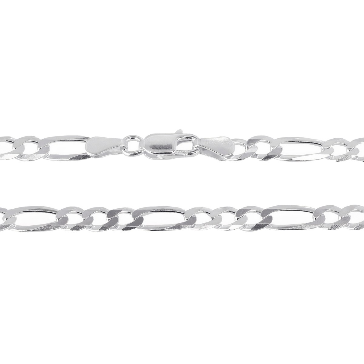 CORRENTE P925 MASCULINA GRUMET 3X1 FINA FIO 2,1MM 60CM
