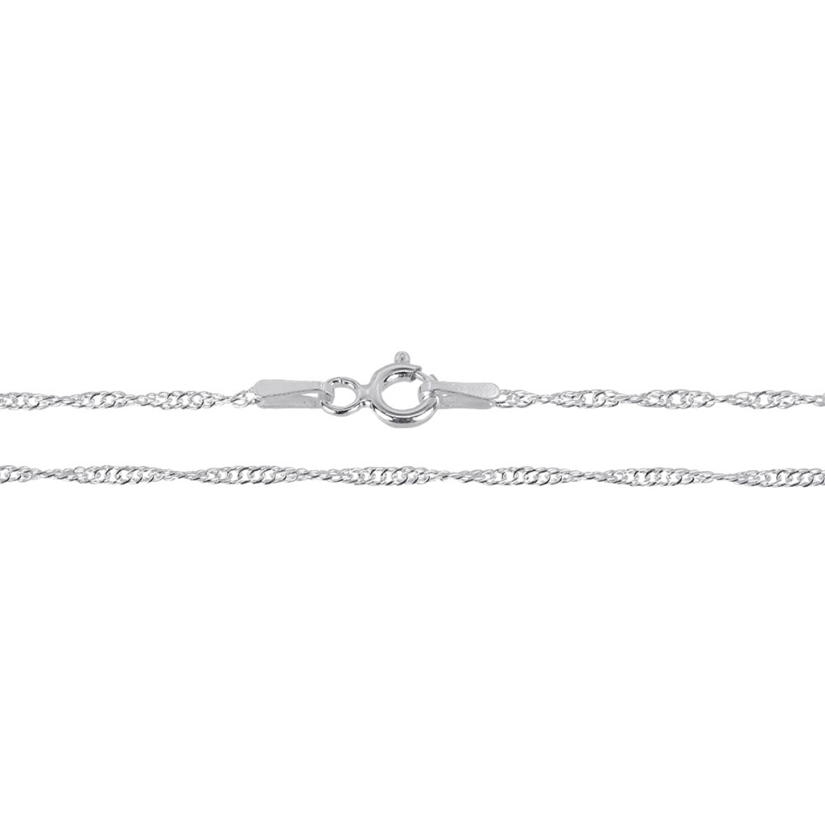 PULSEIRA P925 SINGAPURA FIO 1MM TAMANHO: 18CM
