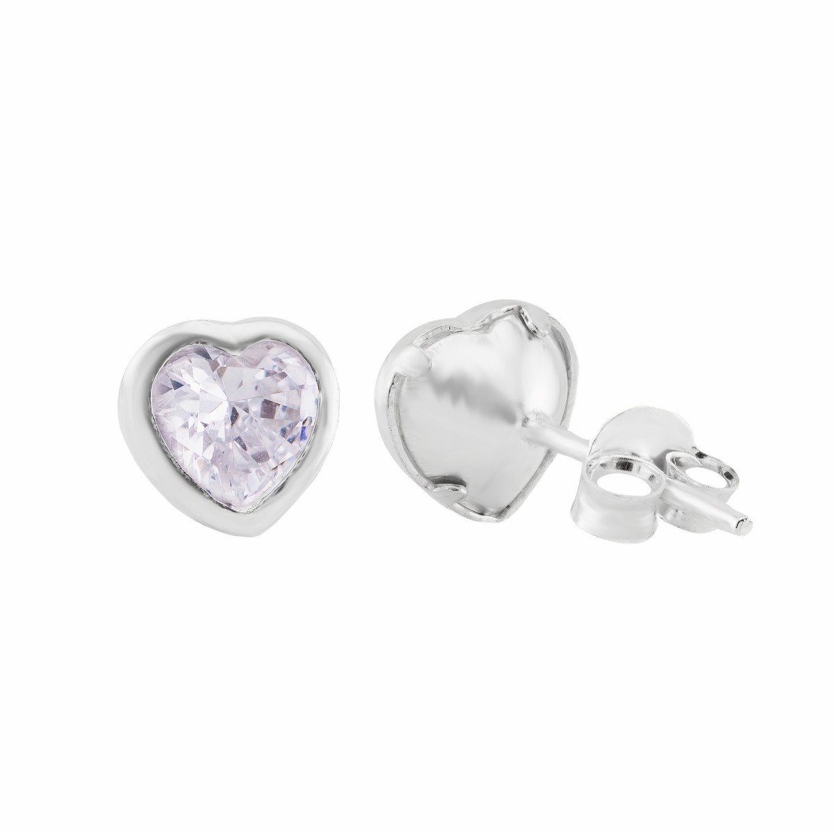 BRINCO PEQUENO P925 7MM CORAÇAO ZIRCONIA WHITE