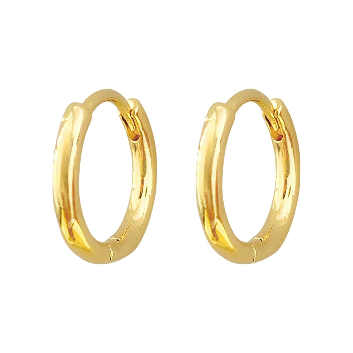 ARGOLA CLICK FINA LISA FIO REDONDO 14MM