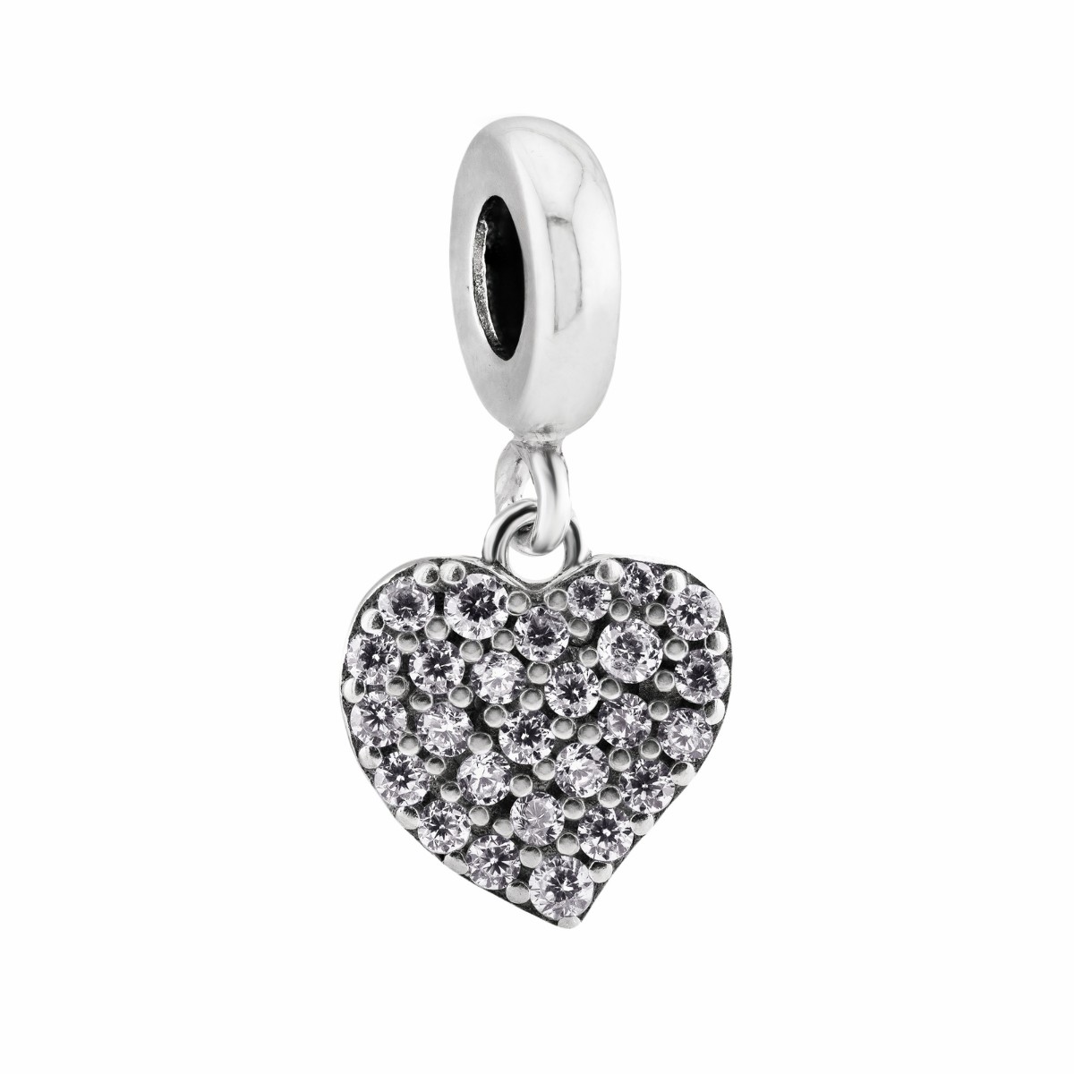 BERLOQUE P925 CORAÇÃO CRAVEJADO CRISTAL