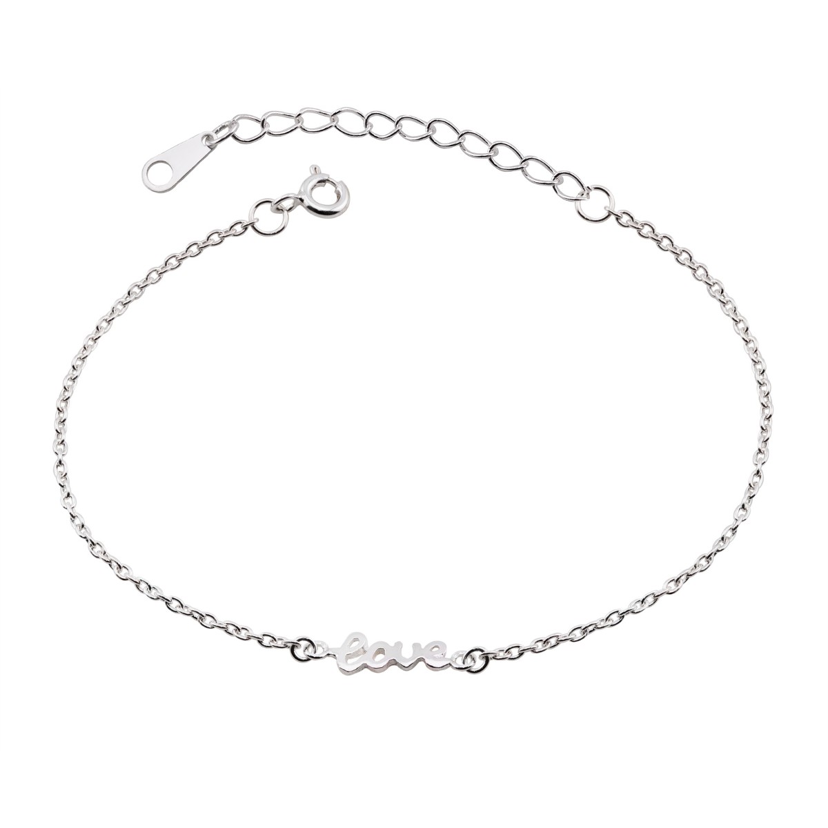 PULSEIRA P925 LOVE 16CM + 5CM EXTENSOR