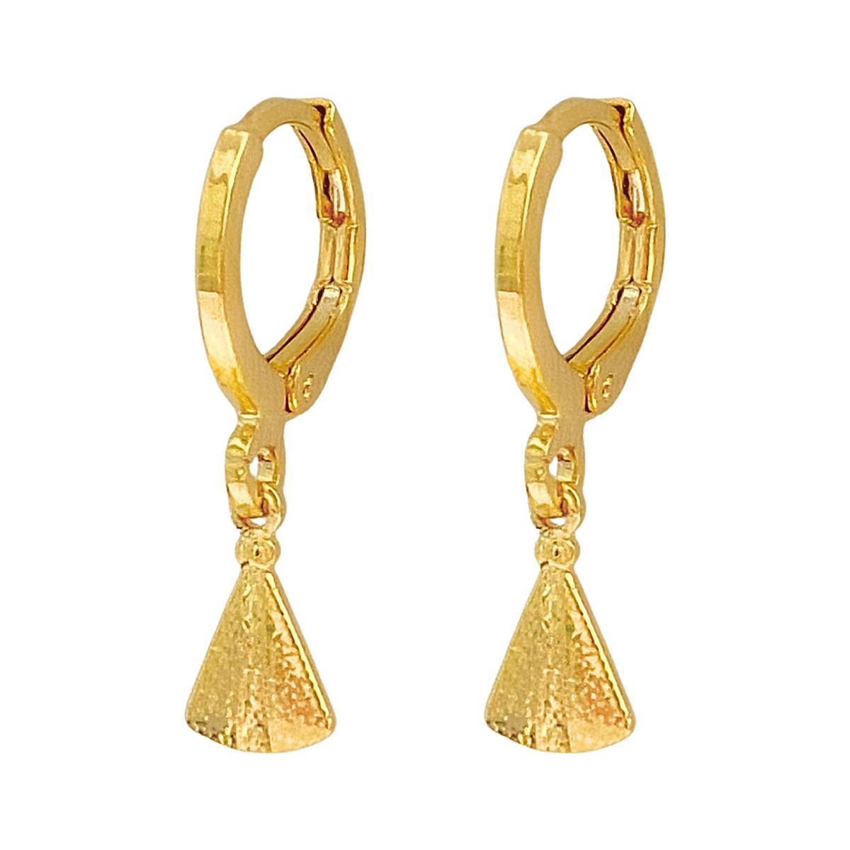 ARGOLA COM PINGENTE  NOSSA SENHORA APARECIDA LISA