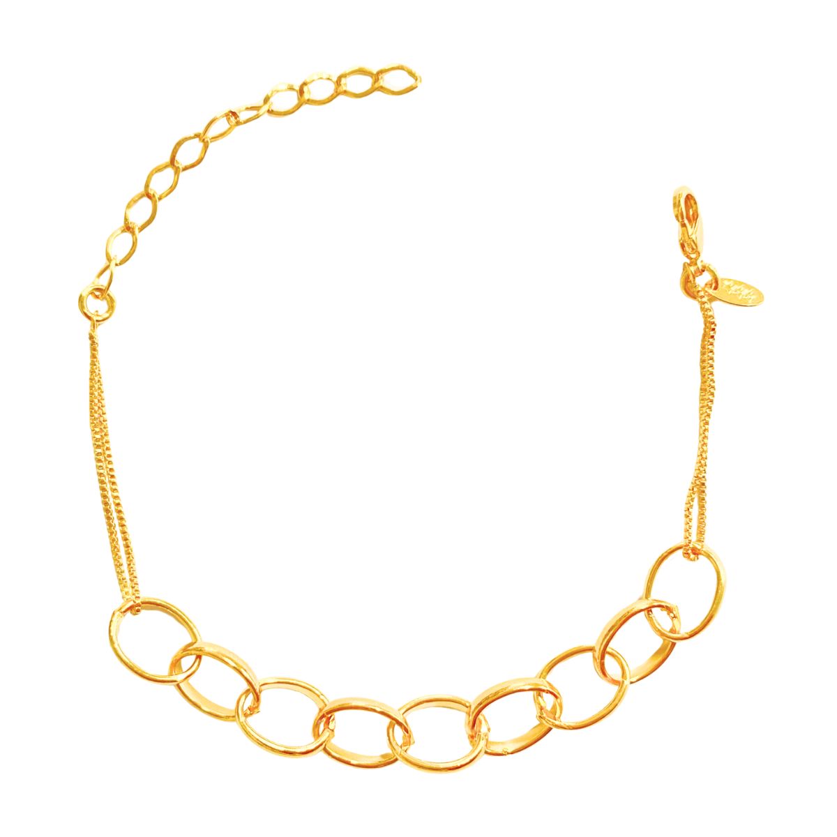 PULSEIRA VENEZINA DUPLA E COM 9 ELOS