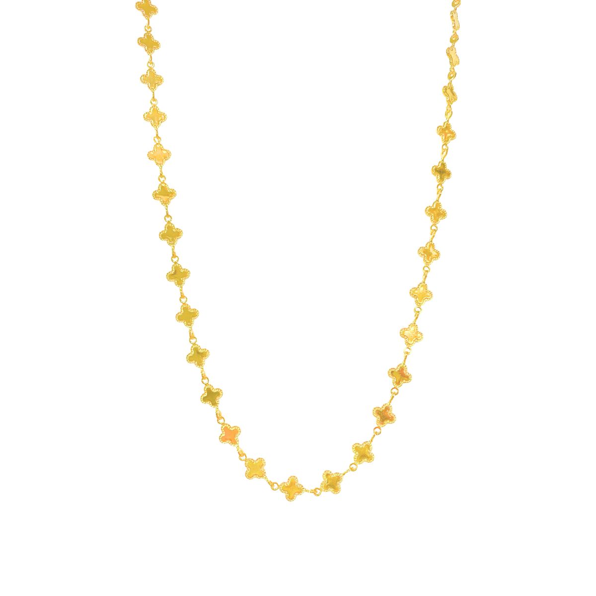 CHOKER TREVO DE 4 FOLHAS MODELO VIRGINIA