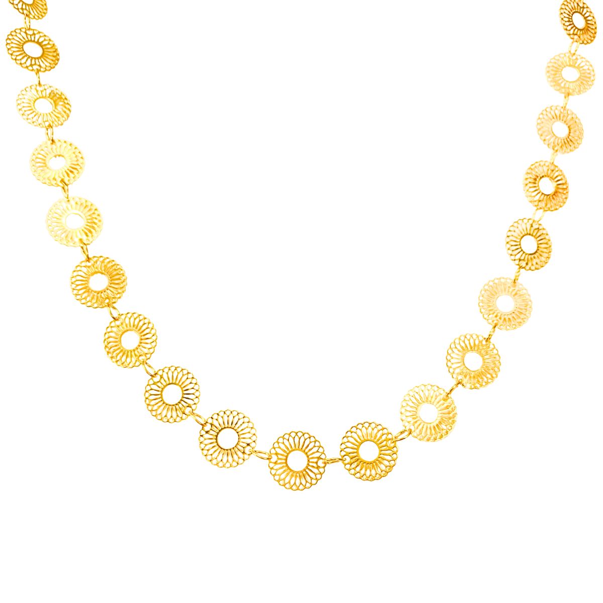 CHOKER FLOR ESTILO MANDALA
