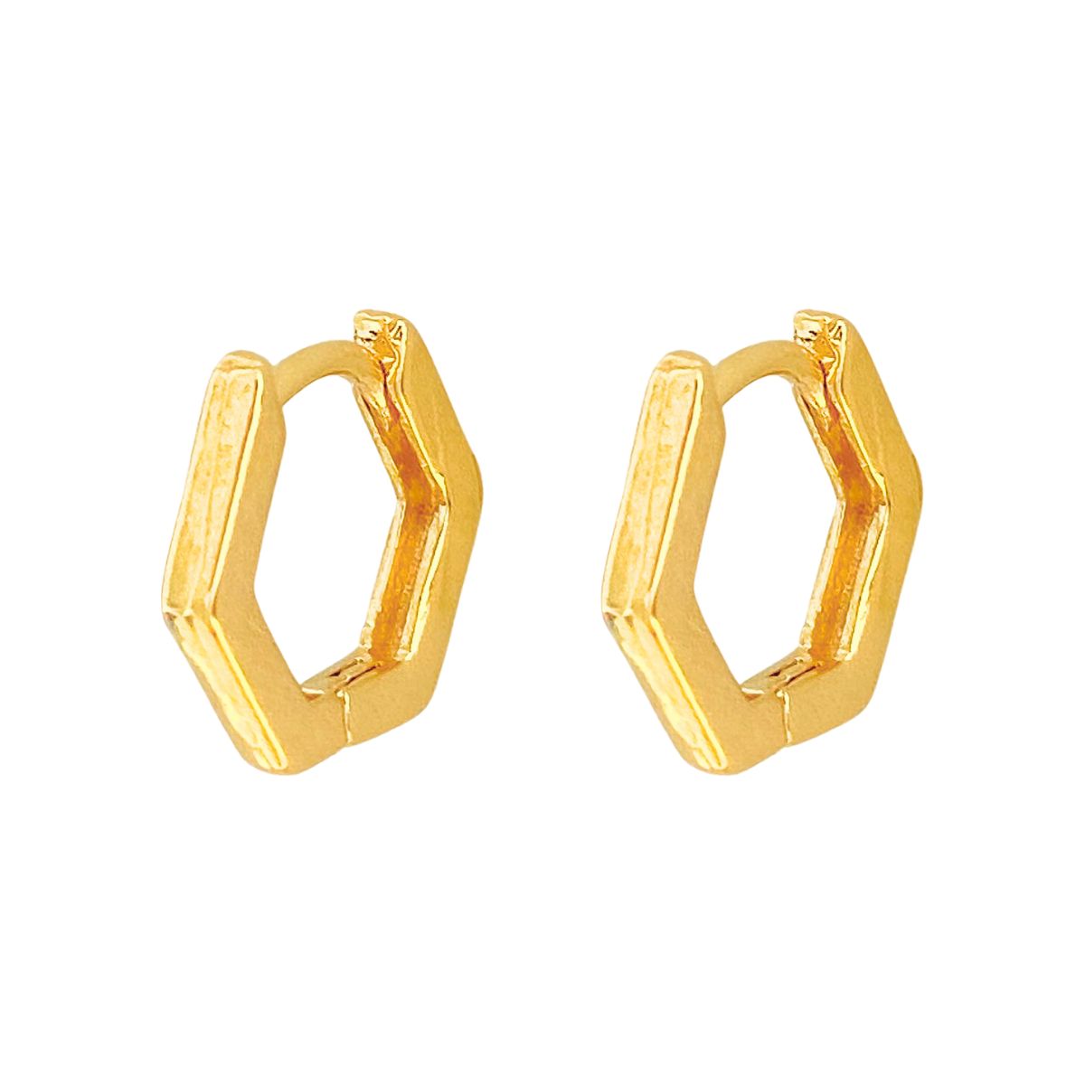 ARGOLA HEXÁGANO LISA 10MM