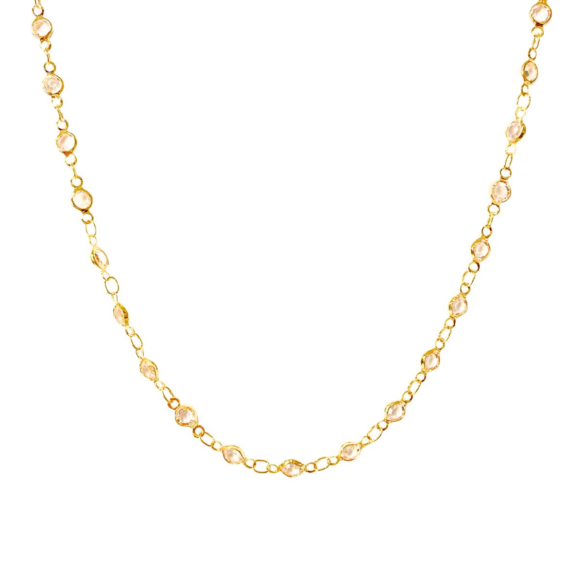 CHOKER CIRCULOS ZIRCONIAS CRISTAIS