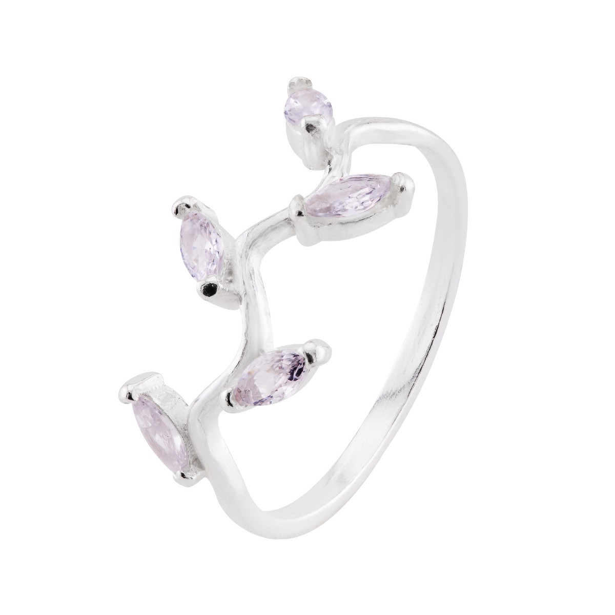 ANEL P925 RAMO ZIRCONIA CRISTAL