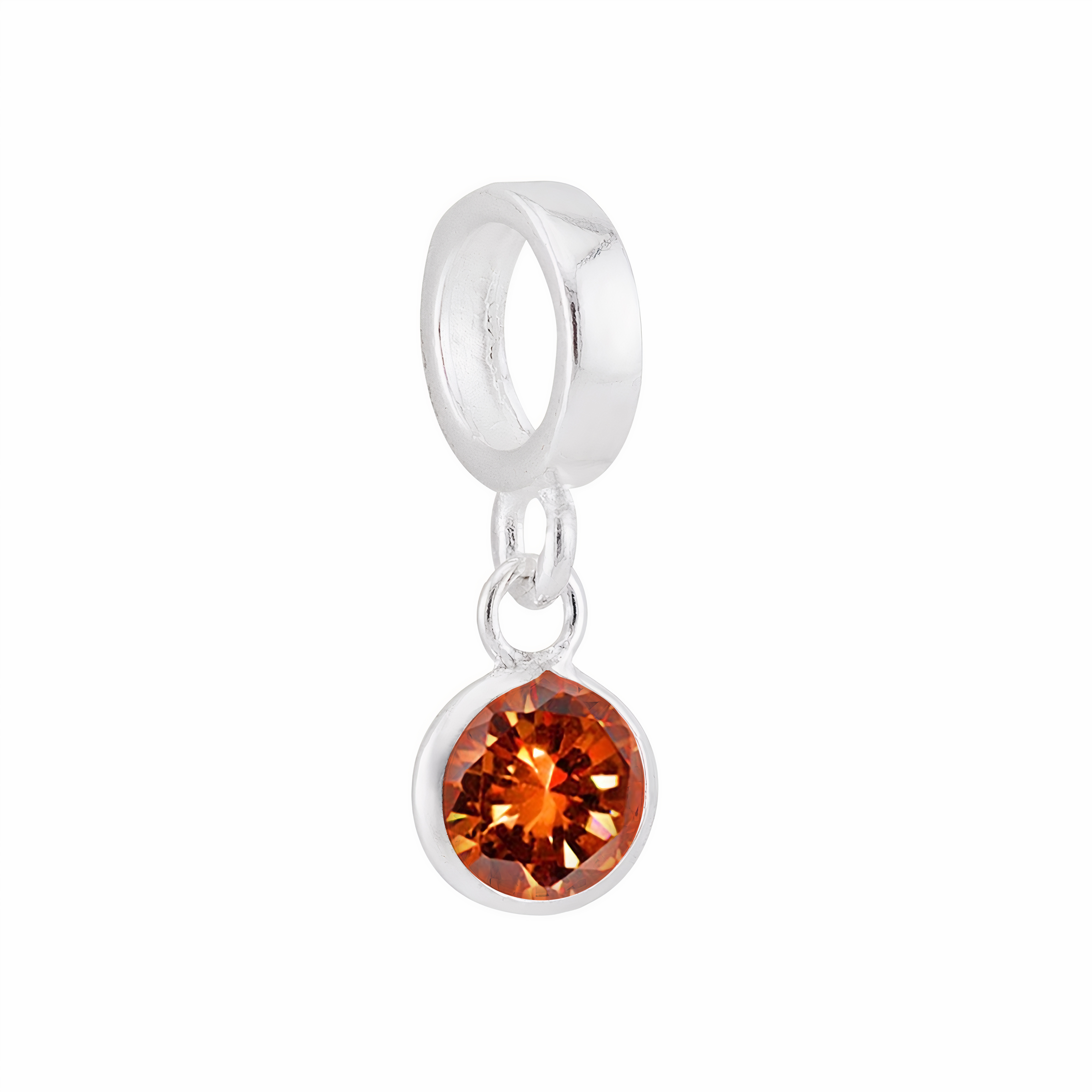 BERLOQUE P925 PONTO DE LUZ REDONDO LARANJA ESCURO