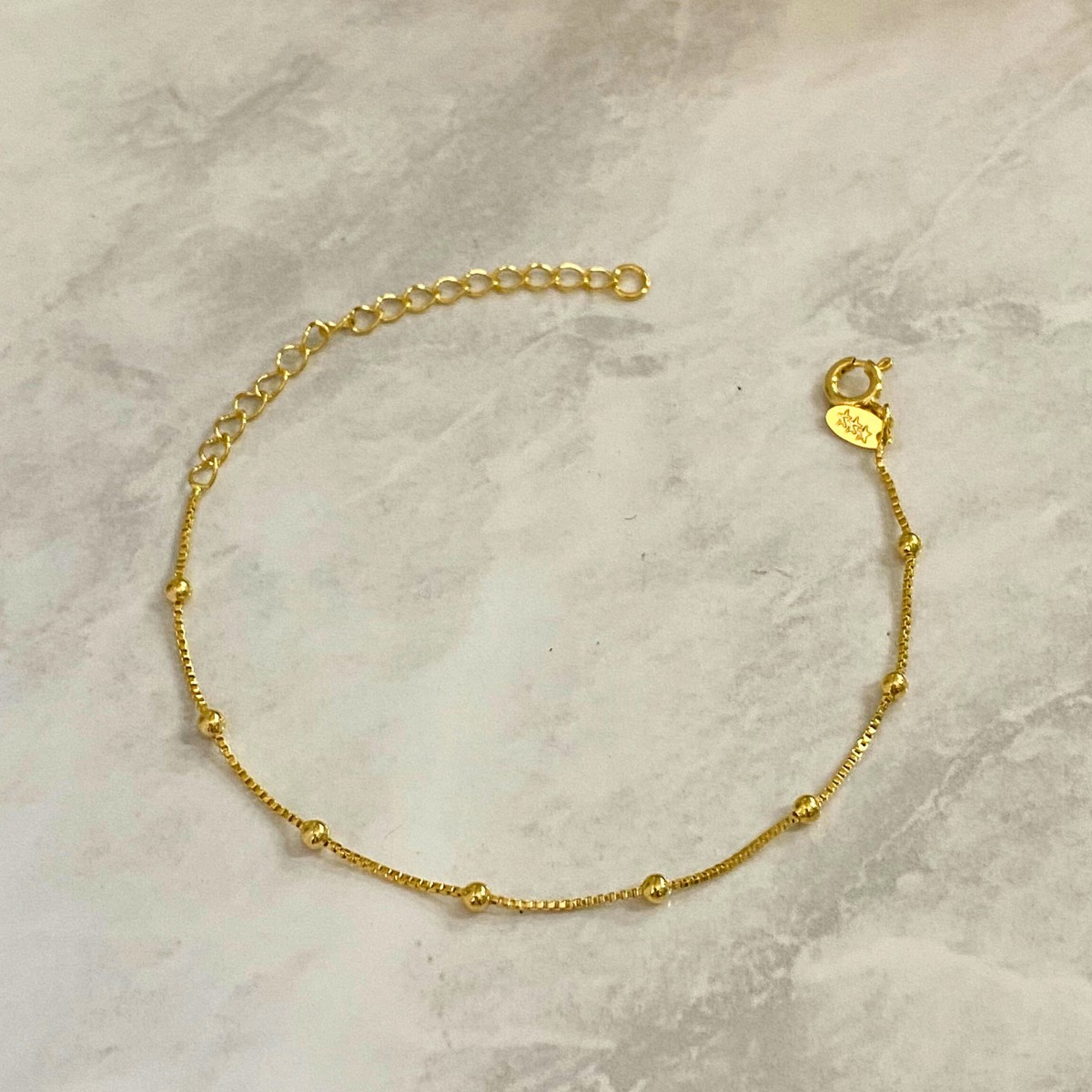 PULSEIRA COM MINI BOLINHAS 2,5MM