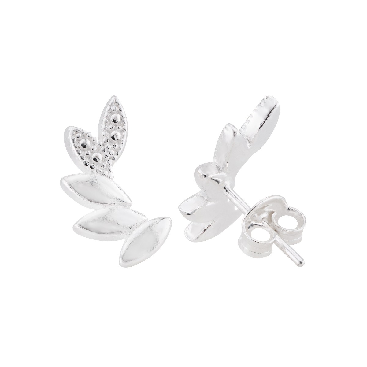 BRINCO PEQUENO P925 FOLHAS EARCUFF
