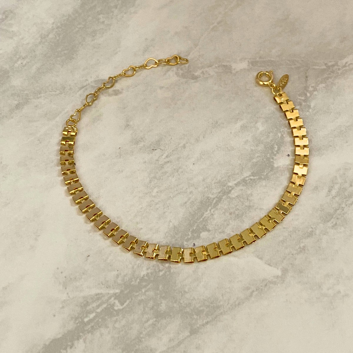 PULSEIRA PLAQUINHAS DE CHAPA