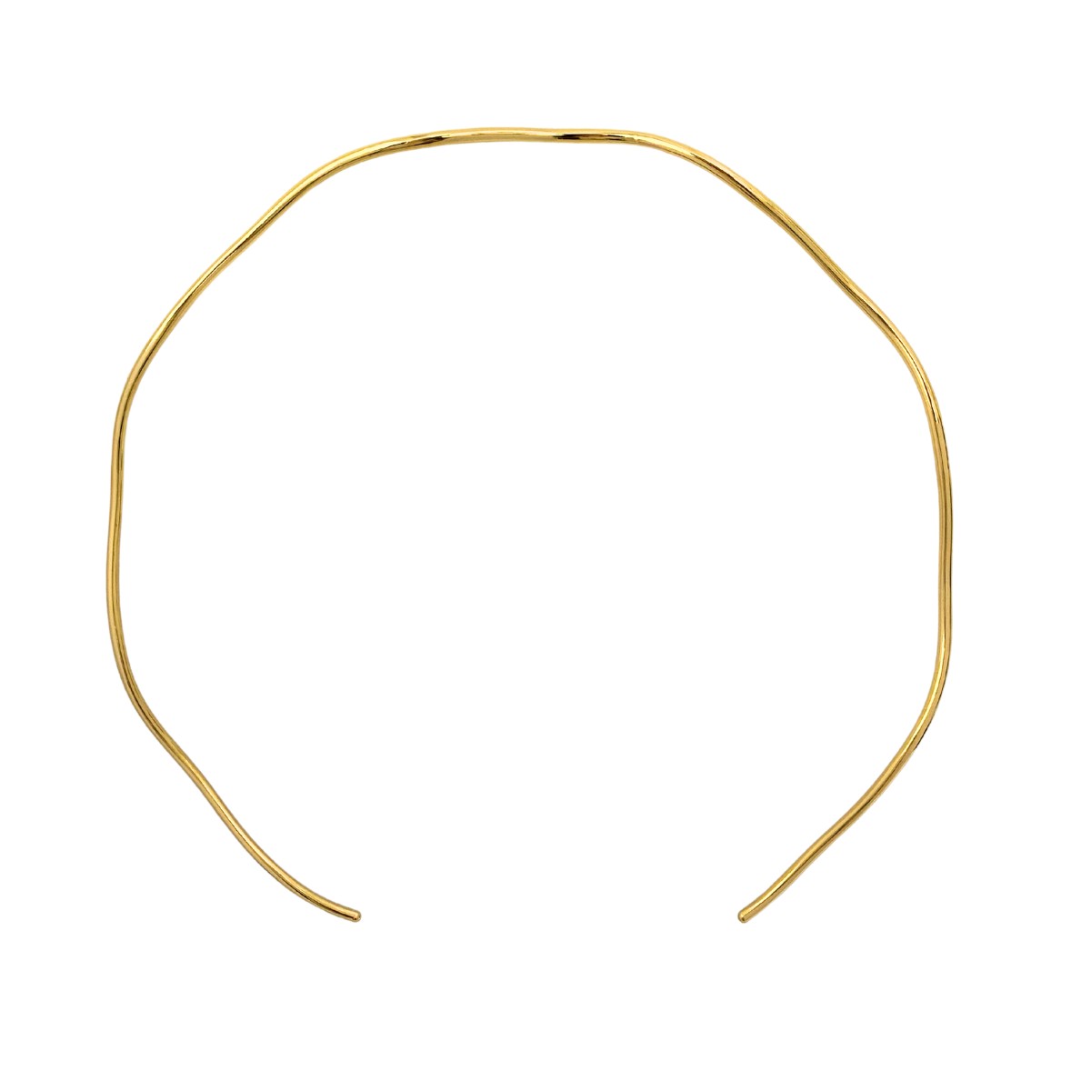 CHOKER ARO FIO LISO ONDINHAS