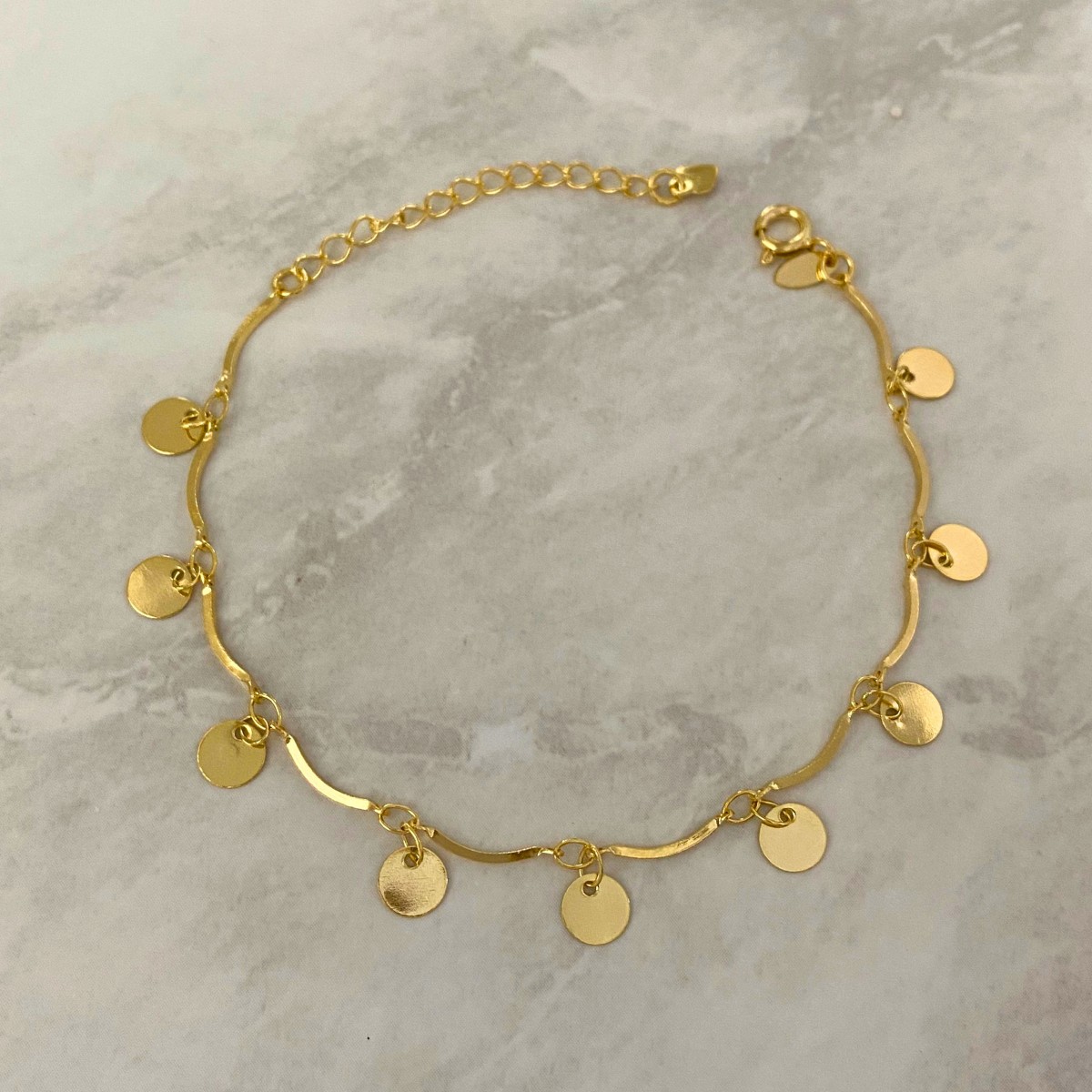 PULSEIRA PALITO COM PINDURICALHO DE CHAPA REDONDA