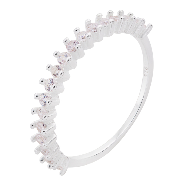 ANEL P925 ZIRCÔNIA CRISTAL