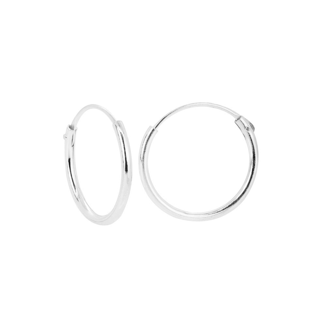 ARGOLA P925 DE ENCAIXE REDONDA LISA 1,3CM