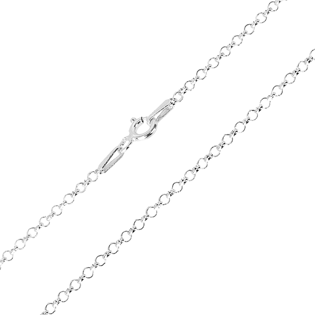 TORNOZELEIRA P925 ELO PORTUGUÊS 2MM (24)