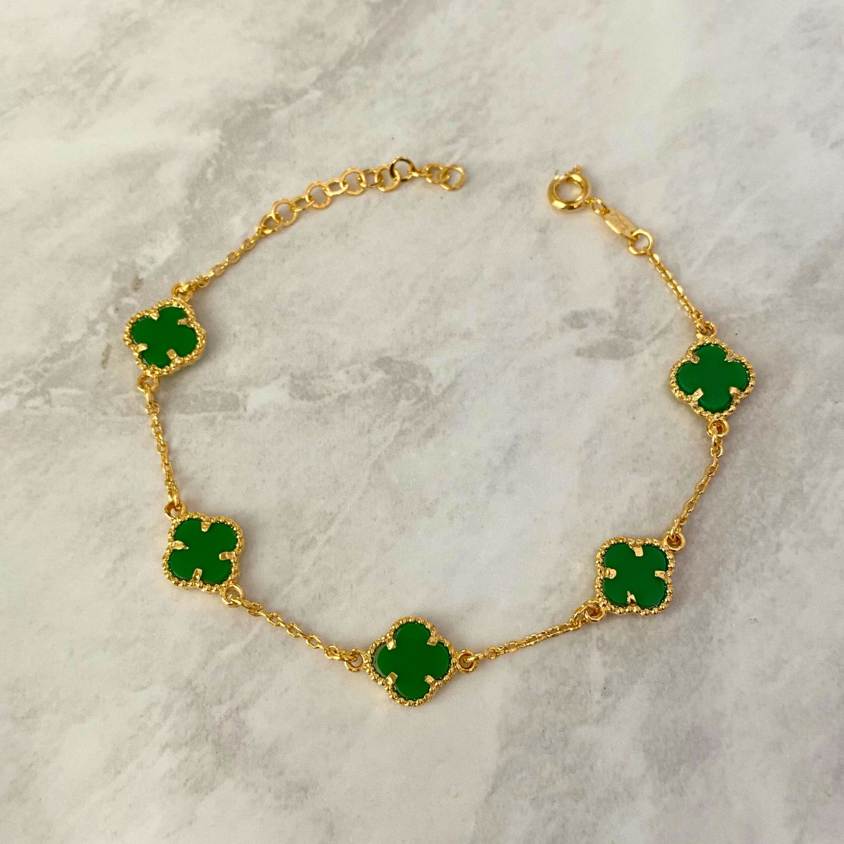 PULSEIRA 5 TREVOS VERDES