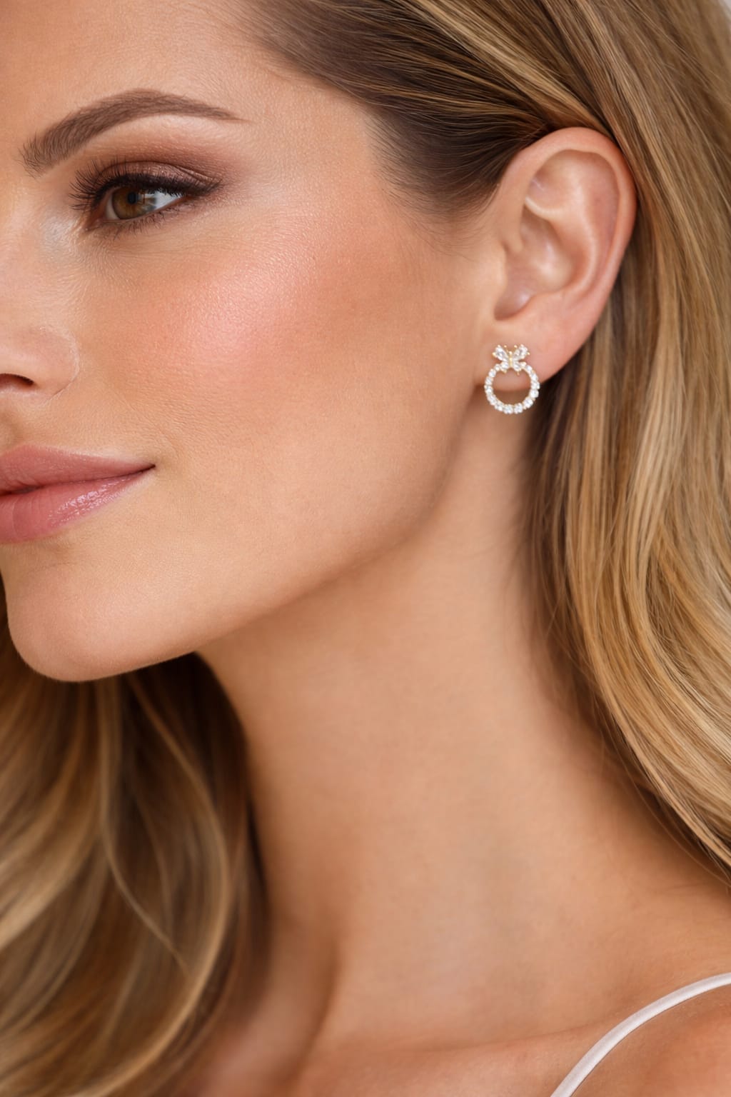 Brinco Borboleta no Circulo