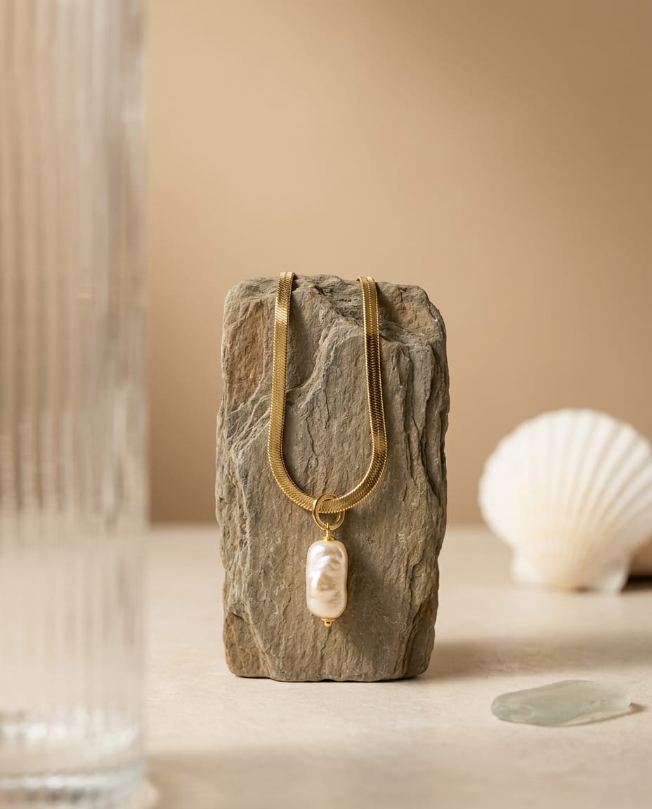 Pingente Pérola Orgânica