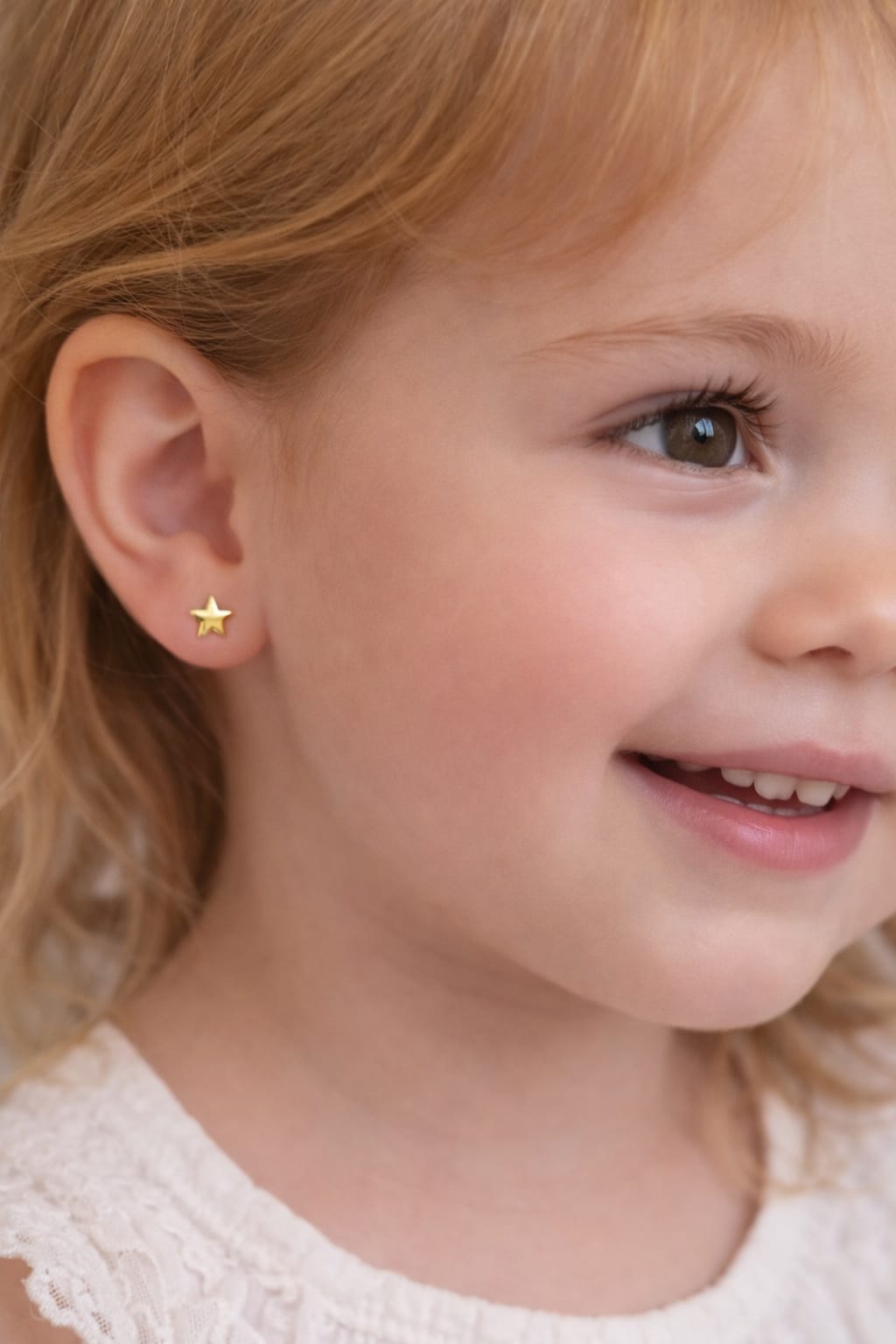 Brinco Estrela Fixa Chapa