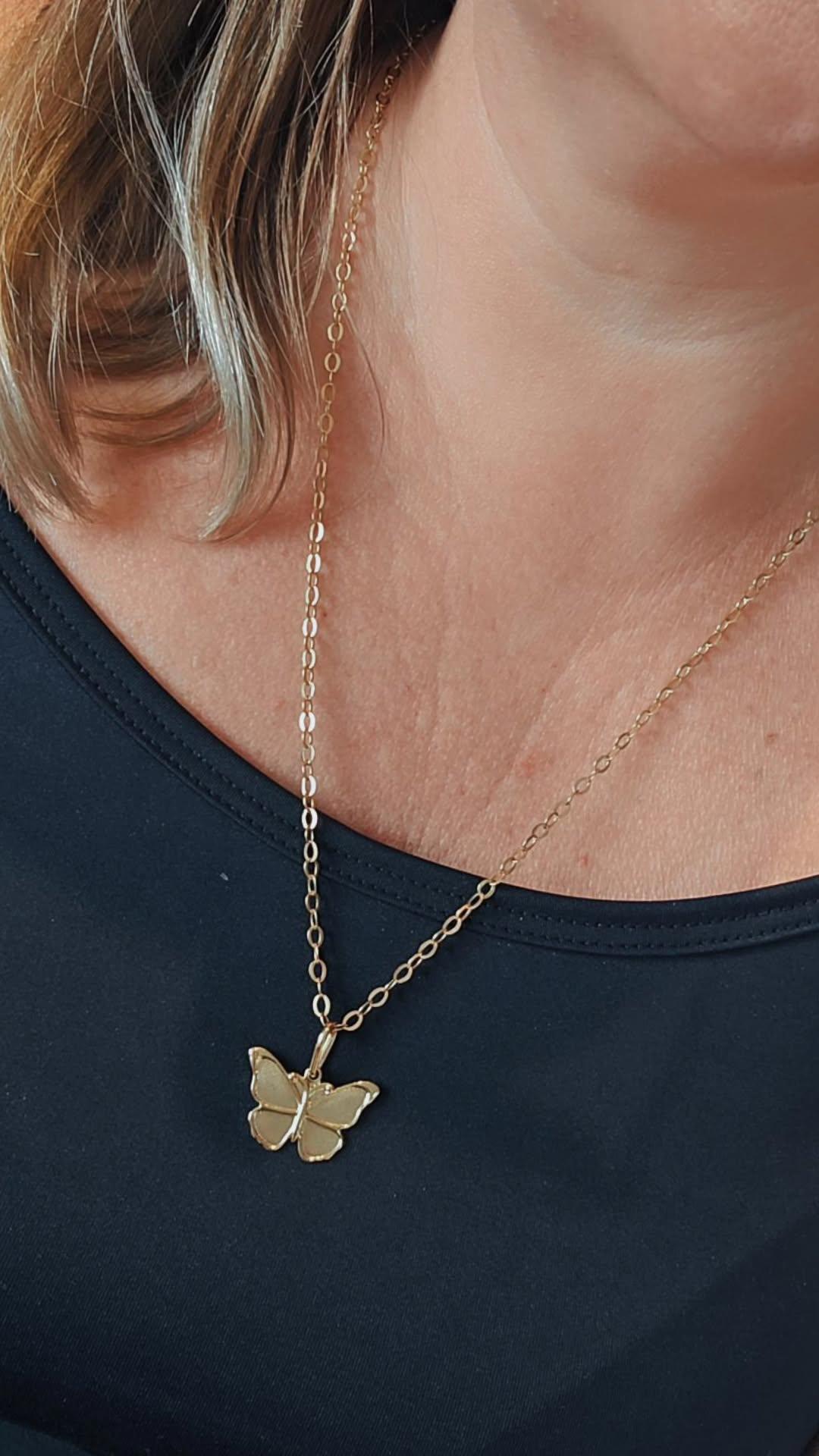 Gargantilha Maxi Borboleta 60cm