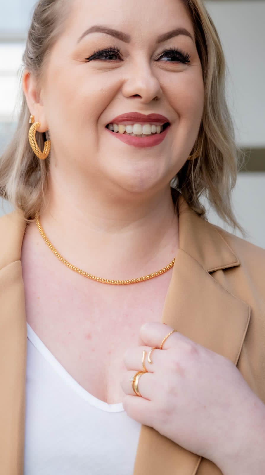 Choker Malha Tubo Grossa