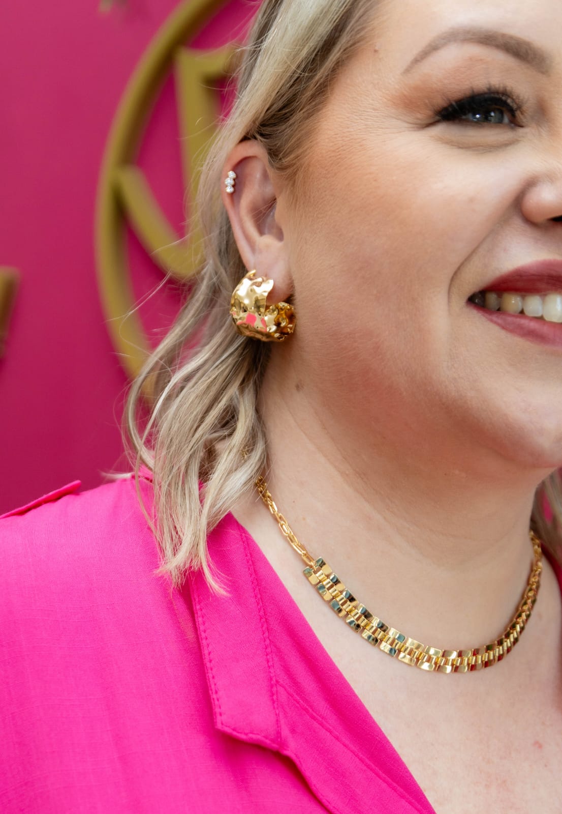 Brinco Argola Larga Orgânica