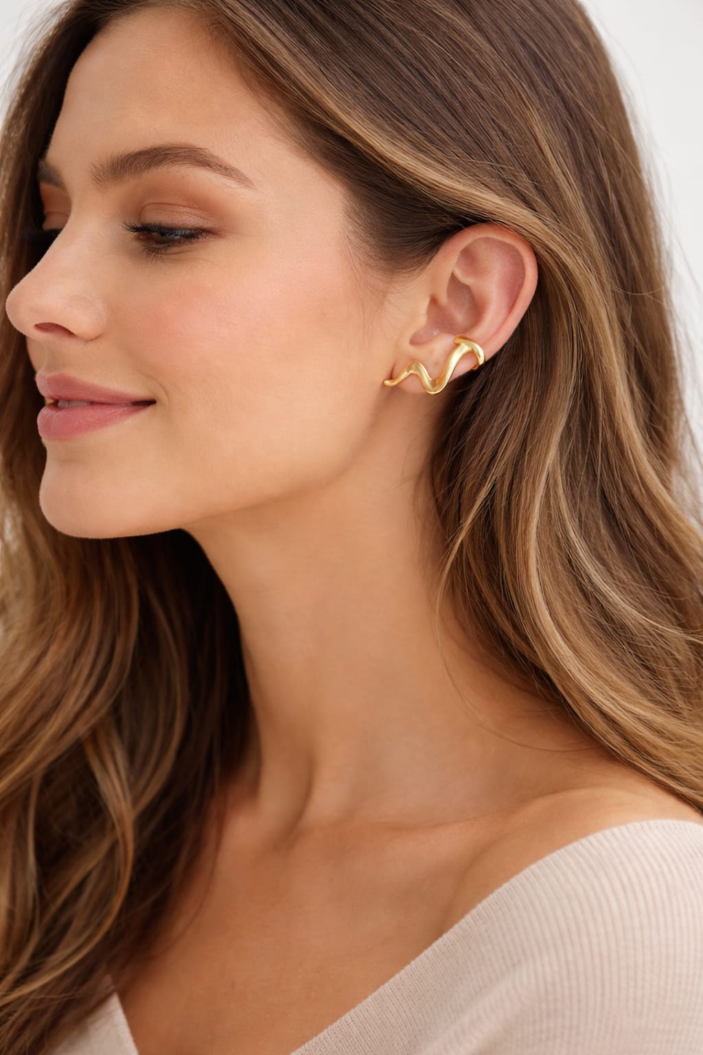 Brinco Ear Cuff Organico