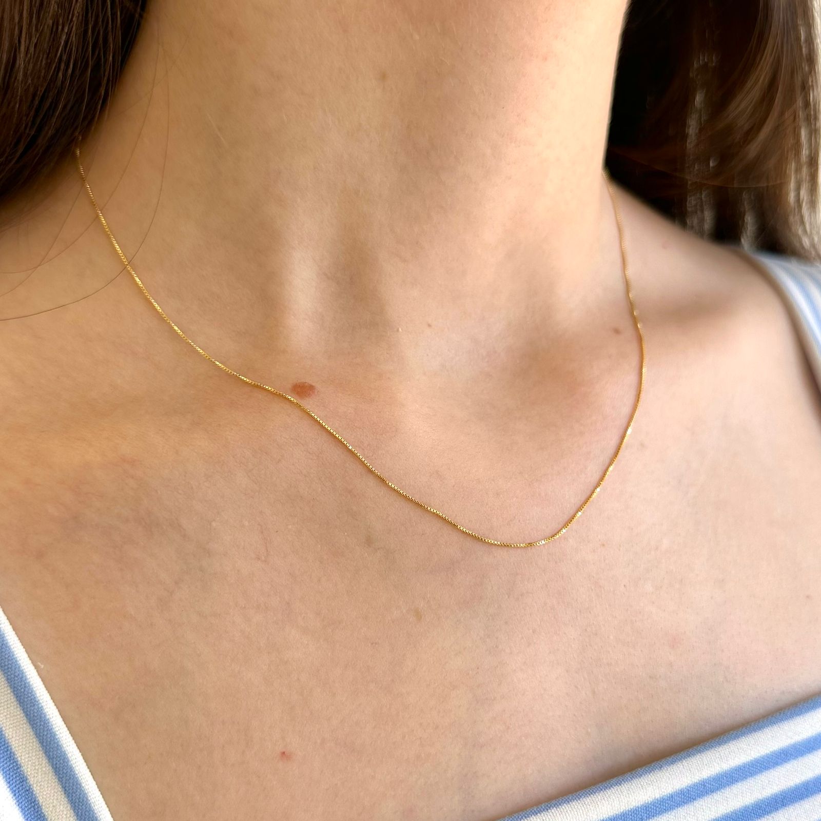 Corrente Veneziana Banhada a Ouro 18k