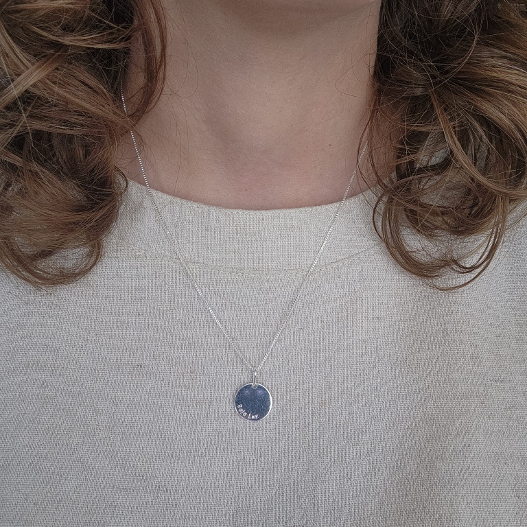 COLAR PRATA SEJA LUZ