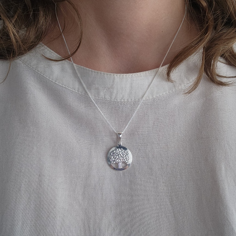 COLAR PRATA ARVORE DA VIDA