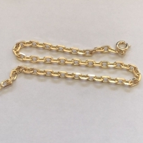 PL FO CARTIER GROSSA DIAMANTADA  3,5MM  21CM