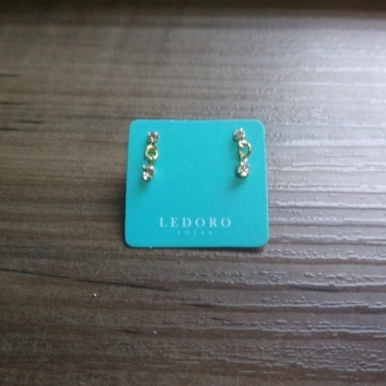 BRINCO INFANTIL 2 STRASS PEN 3MM