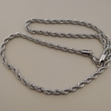 CORDÃO AÇO BAIANO 5MM - 60CM