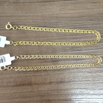 PULSEIRA FO GRUMÊ DUPLA FINA 1MM