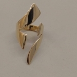 AN FO GOLD LISO VAZADO
