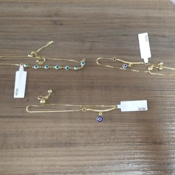 PULSEIRA FO  DIVERSAS OLHO GREGO GRAVATA