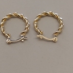 BR FO ARGOLA  TORCIDO TRANQUETA PEQUENA 21MM