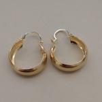 BRINCO FO ARGOLA LISA FECHO ITALIANO 19MM