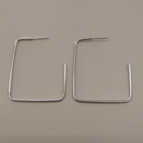 ARGOLA AÇO QUADRADA FINA 3,5X3 ALTXLAR