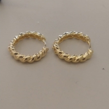 BRINCO FO ARGOLA TORCIDA 23MM