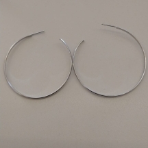 ARGOLA DE AÇO  FINA 5CM 2MM TARRACHA