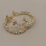 BRINCO FO ARG CORA ZIRC CRISTAL 28MM BASE CORA CRAVEJ