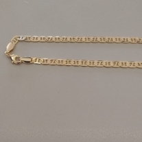 CORRENTE FO PIASTRINI MÉDIA 4MM 60CM