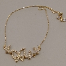 PULSEIRA  FO 4 BORBOLETA CRAVEJ CRAVATA