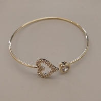 BRACELETE FO LISO CORA ZIRC RDD PONTA